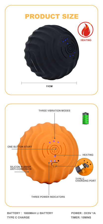 Recovery Boots Massage Ball With Vibration + Heating